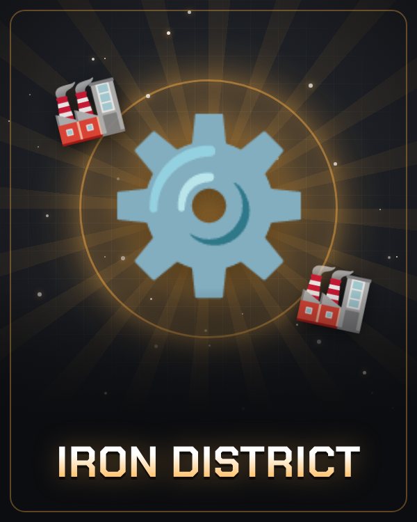 Iron District game artwork