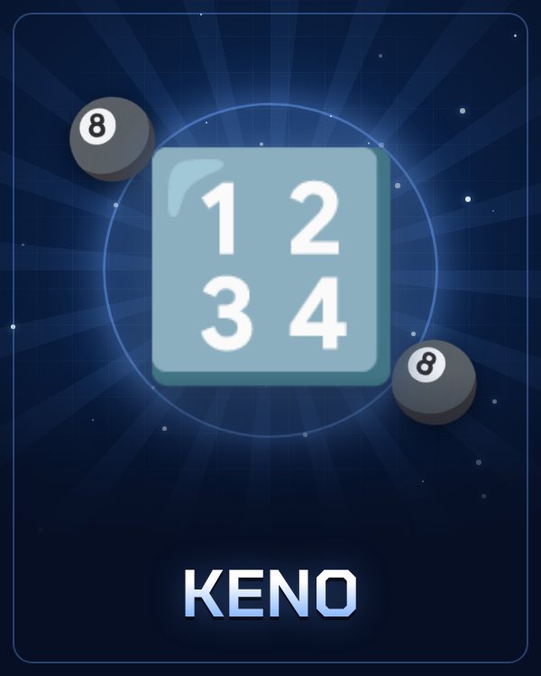 Keno game artwork