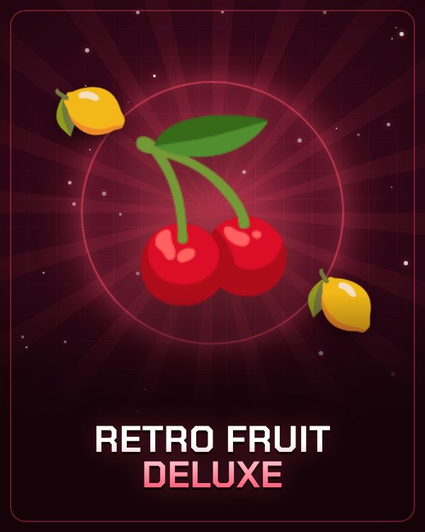 Retro Fruit Deluxe game artwork